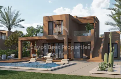 Villa - 4 Bedrooms - 5 Bathrooms for sale in Makadi Heights - Makadi Orascom Resort - Makadi - Hurghada - Red Sea