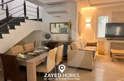 Duplex - 3 Bedrooms - 3 Bathrooms for rent in Casa - Sheikh Zayed Compounds - Sheikh Zayed City - Giza