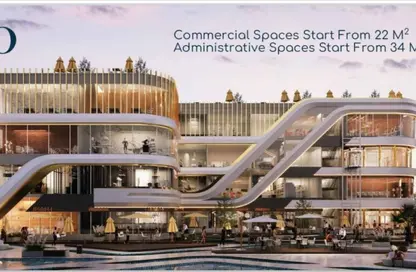 Shop - Studio - 1 Bathroom for sale in El Yasmeen 7 - El Yasmeen - New Cairo City - Cairo