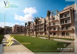 Apartment - 1 Bedroom - 2 Bathrooms for rent in Fifth Square - North Investors Area - New Cairo City - Cairo