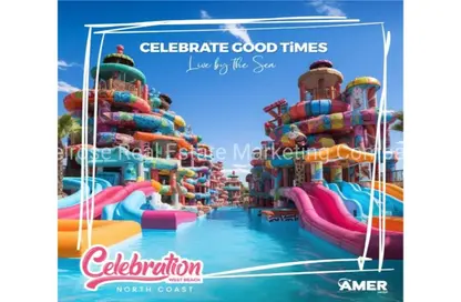 Chalet - 1 Bedroom - 1 Bathroom for sale in Celebration West Beach - Ras Al Hekma - North Coast