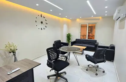 Office Space - Studio - 2 Bathrooms for rent in Grand Plaza Tower - Zahraa El Maadi - Hay El Maadi - Cairo