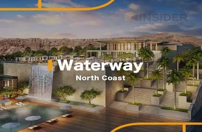 Chalet - 1 Bedroom - 2 Bathrooms for sale in The Waterway - Qesm Ad Dabaah - North Coast
