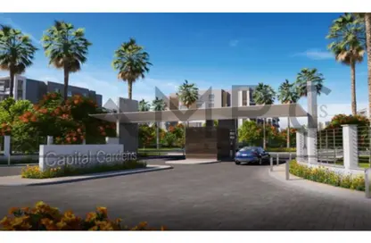 Apartment - 3 Bedrooms - 3 Bathrooms for sale in Capital Gardens   Palm Hills - Mostakbal City Compounds - Mostakbal City - Future City - Cairo