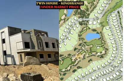 Twin House - 4 Bedrooms - 5 Bathrooms for sale in New Giza - Cairo Alexandria Desert Road - 6 October City - Giza