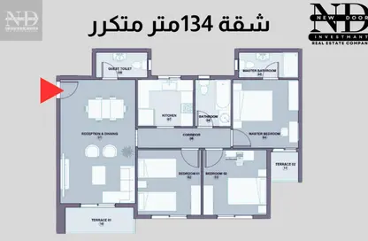 شقة - 3 غرف نوم - 3 حمامات للبيع في سيتاليا - مدينة العبور الجديدة - القليوبية