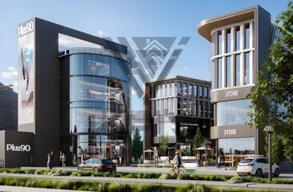 Shop - Studio - 1 Bathroom for sale in North Teseen St. - The 5th Settlement - New Cairo City - Cairo