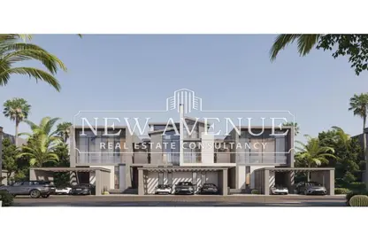 تاون هاوس - 3 غرف نوم - 4 حمامات للبيع في سعادة - التجمع الاول - مدينة القاهرة الجديدة - القاهرة