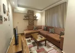 Apartment - 2 Bedrooms - 1 Bathroom for rent in El Rehab Extension - Al Rehab - New Cairo City - Cairo