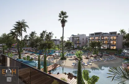 Apartment - 2 Bedrooms - 1 Bathroom for sale in Magawish Resort - Hurghada Resorts - Hurghada - Red Sea