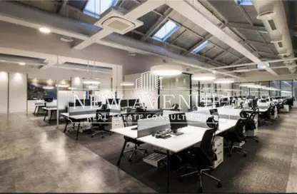 Office Space - Studio - 2 Bathrooms for rent in Cairo Festival City - North Investors Area - New Cairo City - Cairo