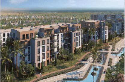 Apartment - 2 Bedrooms - 3 Bathrooms for sale in HAP Town - Mostakbal City Compounds - Mostakbal City - Future City - Cairo