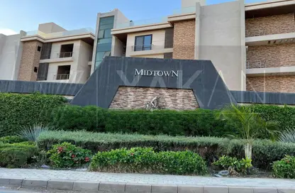 Penthouse - 2 Bedrooms - 2 Bathrooms for rent in Midtown - South Investors Area - New Cairo City - Cairo