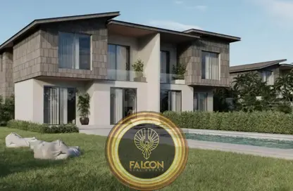 Duplex - 3 Bedrooms - 3 Bathrooms for sale in Creek Town - The 1st Settlement - New Cairo City - Cairo