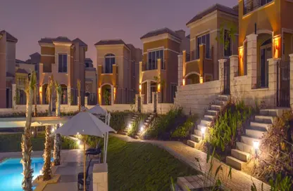 Villa - 5 Bedrooms - 5 Bathrooms for rent in Stone Park - 5th Settlement Compounds - The 5th Settlement - New Cairo City - Cairo