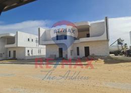 Twin House - 4 bedrooms - 5 bathrooms for للبيع in Azha - Al Ain Al Sokhna - Suez