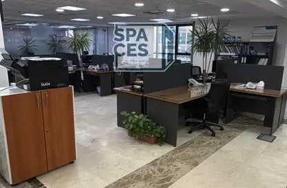 Office Space - Studio - 1 Bathroom for rent in Bank Center Street - South Teseen St. - The 5th Settlement - New Cairo City - Cairo