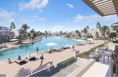 Twin House - 3 Bedrooms - 3 Bathrooms for sale in Mar Bay - Ras Al Hekma - North Coast