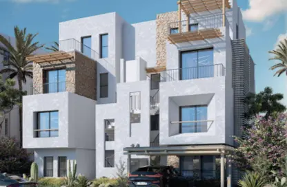 Penthouse - 3 Bedrooms - 3 Bathrooms for sale in Al Masyaf - Ras Al Hekma - North Coast