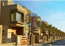 Townhouse - 3 bedrooms - 4 bathrooms for للبيع in Palm Hills WoodVille - Al Wahat Road - 6 October City - Giza