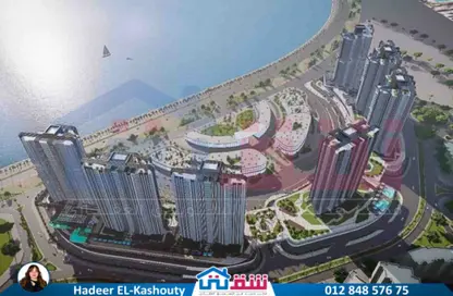 Apartment - 3 Bedrooms - 3 Bathrooms for sale in Waterfront - Sawary - Alexandria Compounds - Alexandria