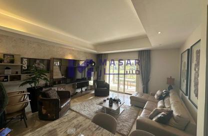 Apartment - 3 Bedrooms - 3 Bathrooms for rent in Katameya Heights - El Katameya Compounds - El Katameya - New Cairo City - Cairo