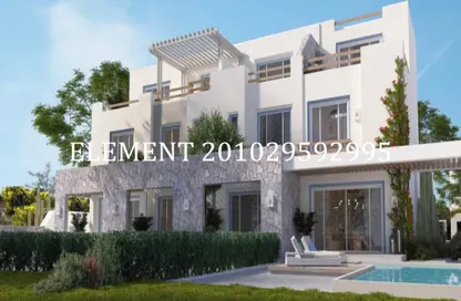 تاون هاوس - 3 غرف نوم - 3 حمامات للبيع في ليفيلز من ماونتن فيو - قسم الضبعة - الساحل الشمالي