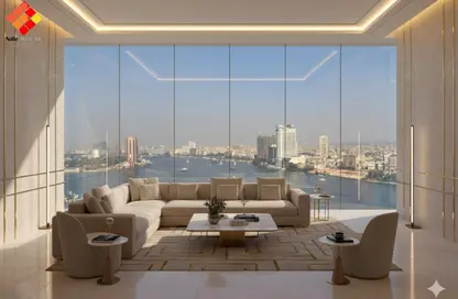 Apartment - 4 Bedrooms - 6 Bathrooms for sale in Al Gabalaya St. - Zamalek - Cairo