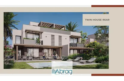 Apartment - 2 Bedrooms - 2 Bathrooms for sale in Hills of one - New Zayed City - Sheikh Zayed City - Giza