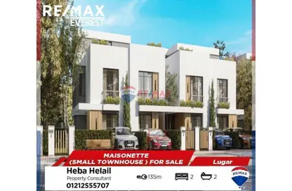 تاون هاوس - 2 غرف نوم - 2 حمامات للبيع في لوجار - مدينة زايد الجديدة - الشيخ زايد - الجيزة