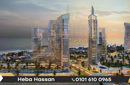 Apartment - 3 Bedrooms - 3 Bathrooms for sale in The Gate Towers - New Alamein City - Al Alamein - North Coast