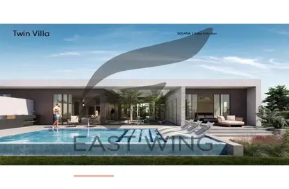 Twin House - 3 Bedrooms - 4 Bathrooms for sale in Solana - New Zayed City - Sheikh Zayed City - Giza
