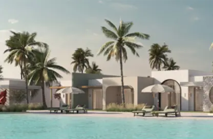 Twin House - 4 Bedrooms - 4 Bathrooms for sale in The Med - Ras Al Hekma - North Coast