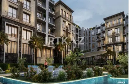 Apartment - 2 Bedrooms - 2 Bathrooms for sale in Cattleya - 5th Settlement Compounds - The 5th Settlement - New Cairo City - Cairo