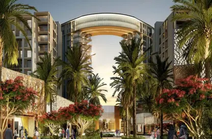 Apartment - 2 Bedrooms - 1 Bathroom for sale in Park Side Residence - Zed Towers - Sheikh Zayed Compounds - Sheikh Zayed City - Giza