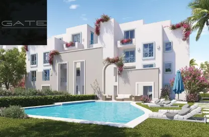 Chalet - 2 Bedrooms - 2 Bathrooms for sale in Mountain View - Ras Al Hekma - North Coast