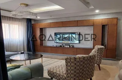 Apartment - 2 Bedrooms - 2 Bathrooms for rent in Al Amal St. - Sheikh Zayed City - Giza