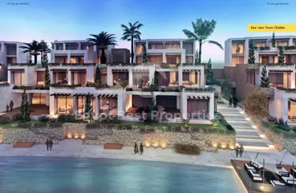 Chalet - 2 Bedrooms - 2 Bathrooms for sale in Al Masyaf - Ras Al Hekma - North Coast
