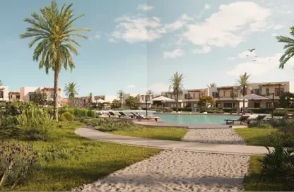 Chalet - 3 Bedrooms - 3 Bathrooms for sale in Ramla Lakeside - Qesm Ad Dabaah - North Coast
