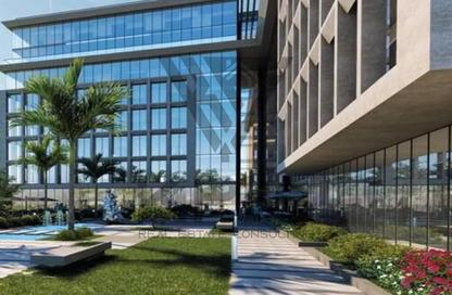 Office Space - Studio - 1 Bathroom for sale in Three Square Business Tower - Financial District - New Capital City - Cairo
