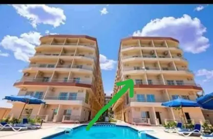 Apartment - 2 Bedrooms - 1 Bathroom for sale in Al Ahyaa District - Hurghada - Red Sea