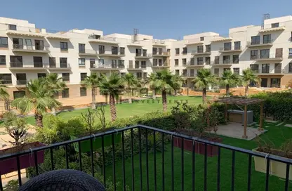 Apartment - 2 Bedrooms - 2 Bathrooms for rent in The Courtyard - 12th District - Sheikh Zayed City - Giza