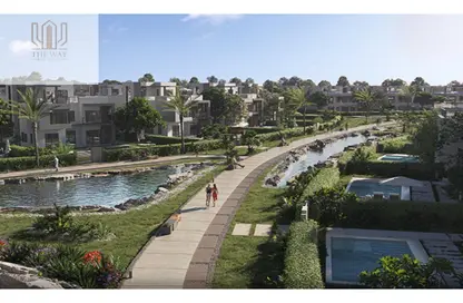 Townhouse - 3 Bedrooms - 4 Bathrooms for sale in The Crown - Cairo Alexandria Desert Road - 6 October City - Giza