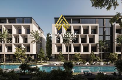 Hotel Apartment - 2 Bedrooms - 2 Bathrooms for sale in Blanks - South Investors Area - New Cairo City - Cairo