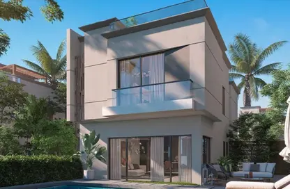 Villa - 3 Bedrooms - 3 Bathrooms for sale in Badya Palm Hills - 6 October Compounds - 6 October City - Giza