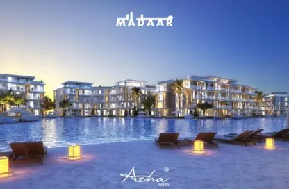 Chalet - 3 Bedrooms - 2 Bathrooms for sale in Azha North - Ras Al Hekma - North Coast