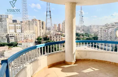 شقة - 3 غرف نوم - 2 حمامات للايجار في شارع احمد عثمان - زيزينيا - حي شرق - الاسكندرية