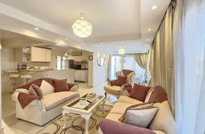 Apartment - 2 Bedrooms - 1 Bathroom for rent in Ahmed Bin Hanbal St. - Rehab City First Phase - Al Rehab - New Cairo City - Cairo