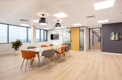 Office Space - Studio - 2 Bathrooms for rent in V90 - North Teseen St. - The 5th Settlement - New Cairo City - Cairo