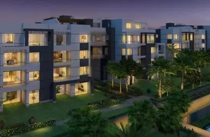 Penthouse - 2 Bedrooms - 1 Bathroom for sale in Galleria Moon Valley - South Investors Area - New Cairo City - Cairo